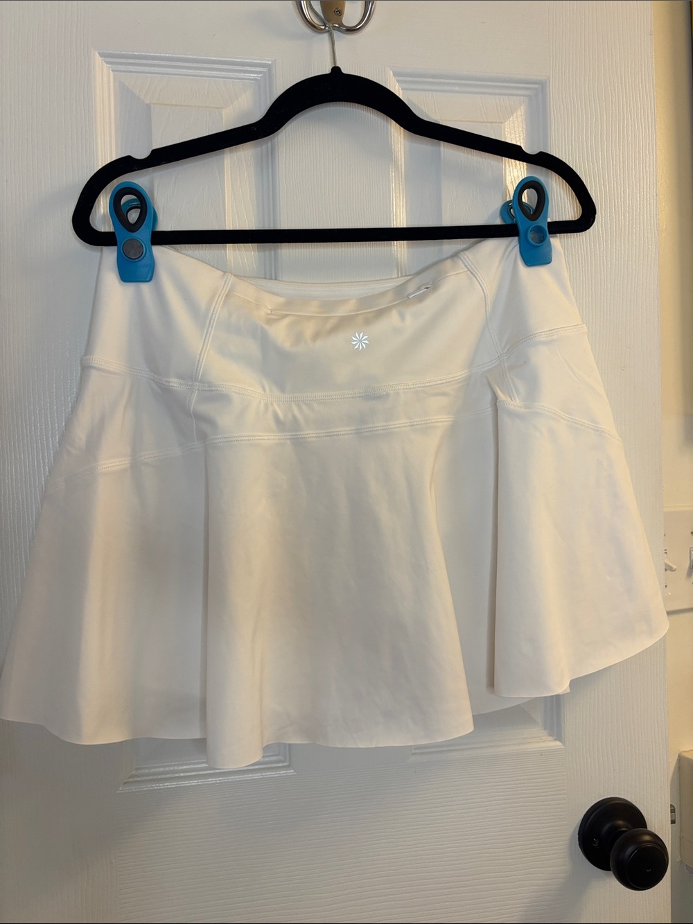 Athleta White Flared Tennis Skort - Picture 3 of 4
